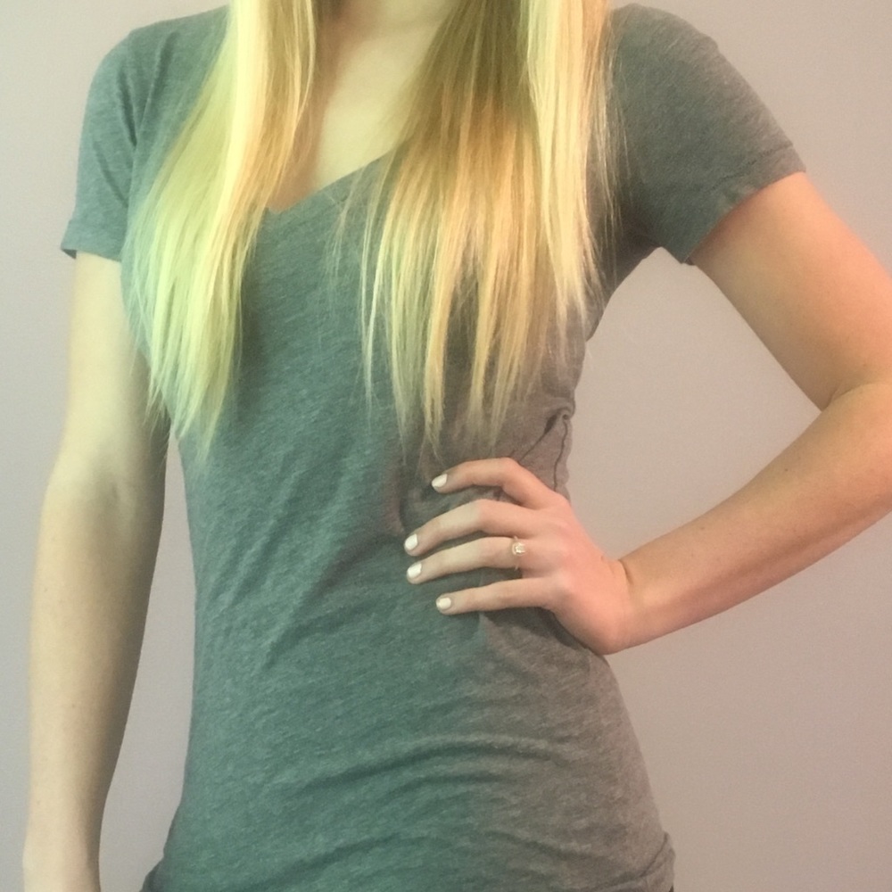 PINK v neck